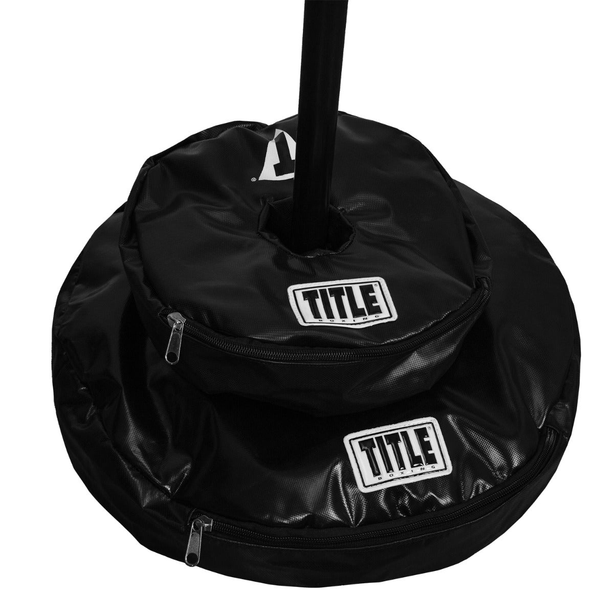 variant:lifestyle::TITLE Boxing Lightning Strike Pro Reflex Bag with Anchor view of two anchors stacked with the reflex bag