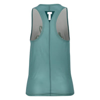 variant:blue::TITLE Boxing Script Racerback Women's Tank back view