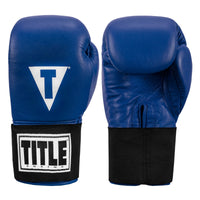 color:blue::TITLE Boxing Masters USA Boxing Competition Gloves - Elastic main view