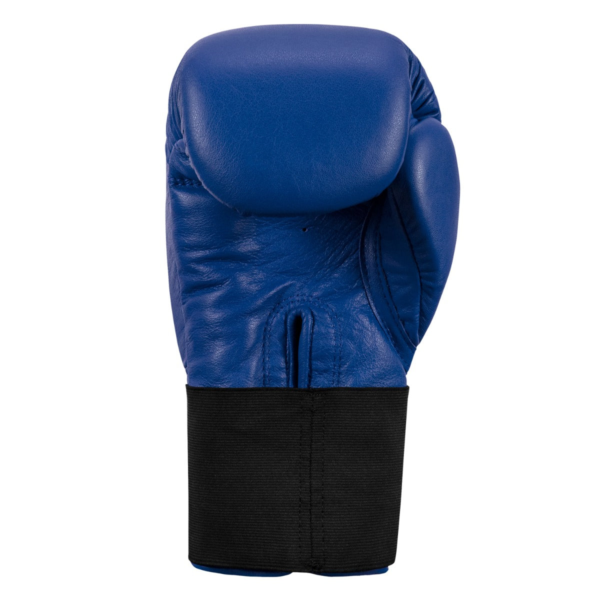 variant:blue::TITLE Boxing Masters USA Boxing Competition Gloves - Elastic back view