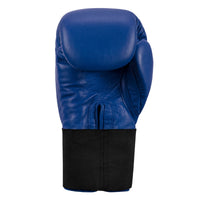 variant:blue::TITLE Boxing Masters USA Boxing Competition Gloves - Elastic back view