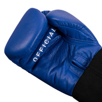 variant:blue::TITLE Boxing Masters USA Boxing Competition Gloves - Elastic palm view