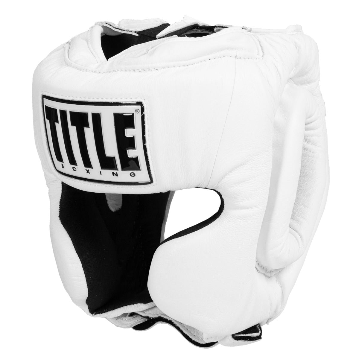 color:white::TITLE Boxing USA Boxing Masters Competition Headgear main view
