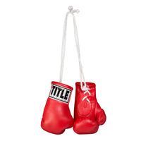 variant:red::TITLE Boxing 3.5” Mini Boxing Gloves hanging gloves