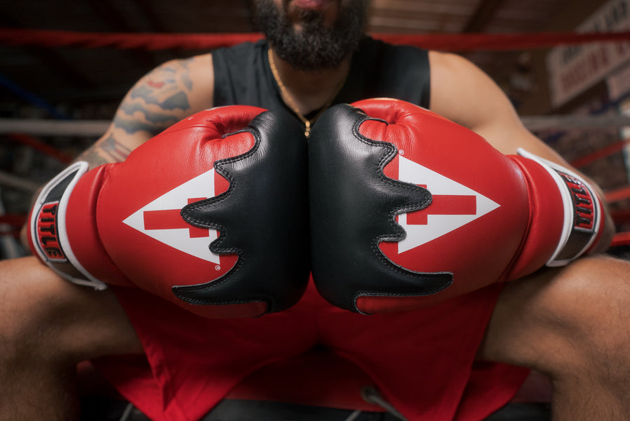 LAVA ボクシンググローブ TITLE Boxing Gel Lava Leather Series Training Boxing Gloves