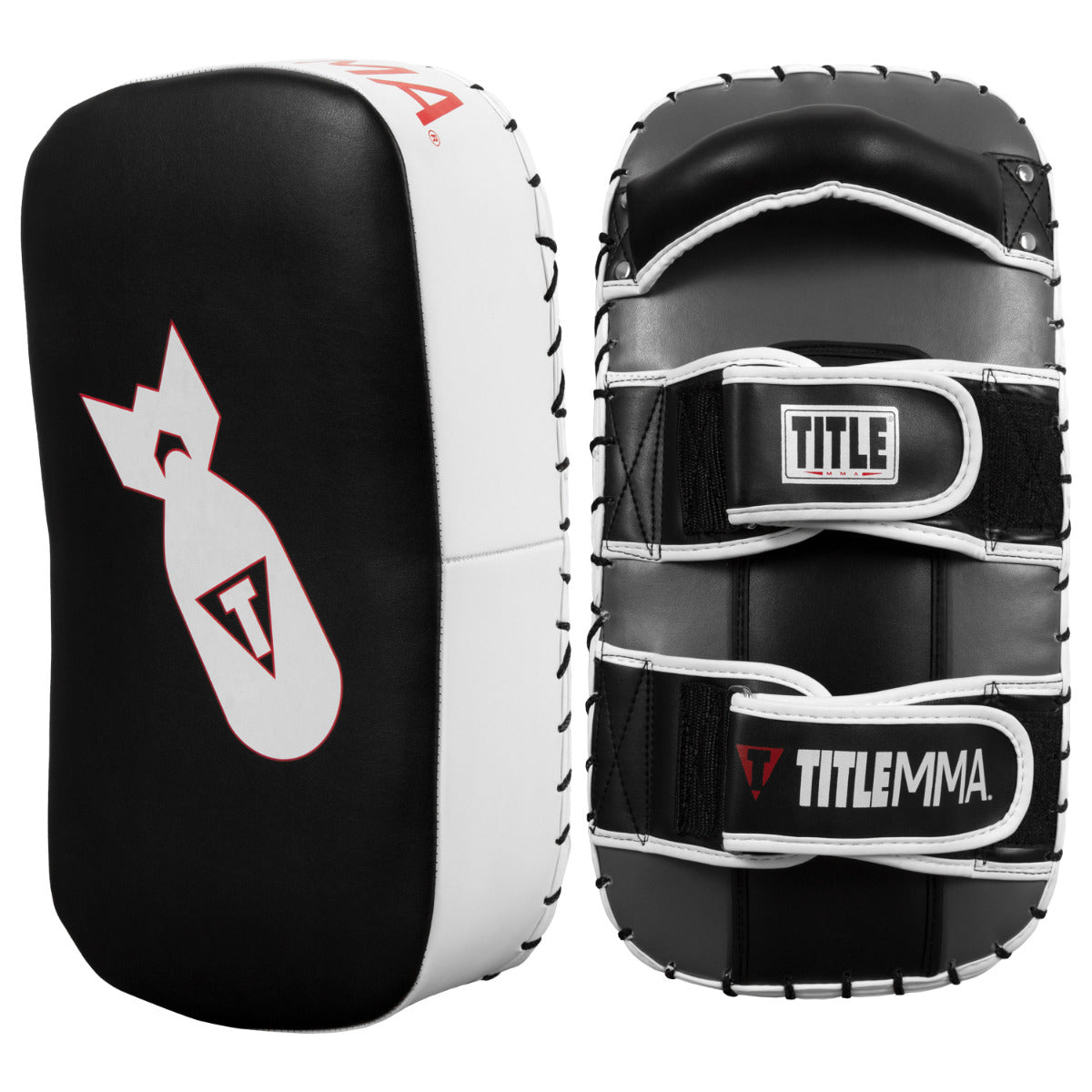 color:Black/White/Grey::TITLE MMA Air Raid Thai Pads (Pair) mian view