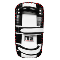 variant:lifestyle::TITLE Muay Thai Leather Contoured Thai Pads ( Pair) back view