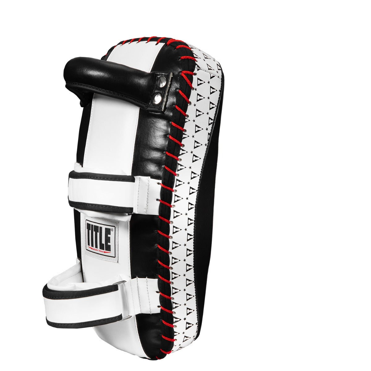 variant:lifestyle::TITLE Mauy Thai Leather Contoured Thai Pads (Pair) side view