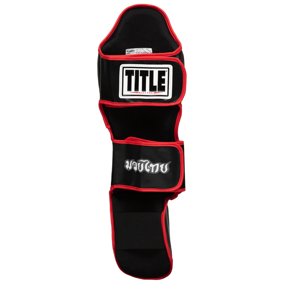 variant:lifestyle::TITLE Muay Thai Pao Shin-Instep Guards 2.0 single back