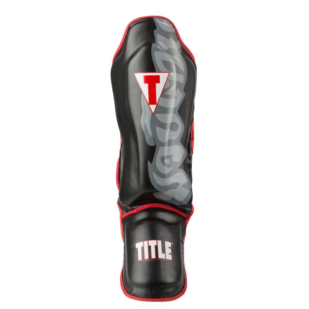 variant:lifestyle::TITLE Muay Thai Pao Shin-Instep Guards 2.0 single front view
