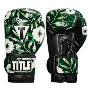 TITLE Boxing Floral Bag Gloves main view