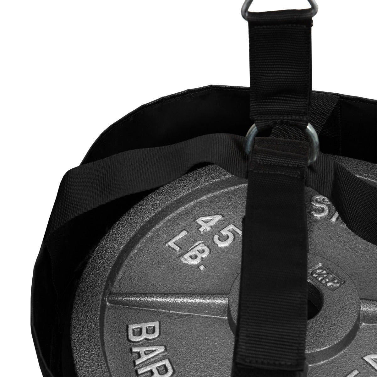 variant:lifestyle::TITLE Boxing Open-Face Bag Anchor how to use the weights to anchor a bag