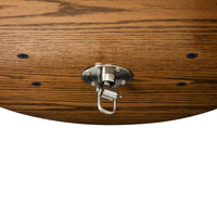 variant:lifestyle::TITLE Boxing Oversized Professional Speed Bag Platform close up of hardware