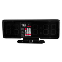 variant:lifestyle::TITLE Platinum Professional Fight & Gym Timer front view