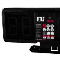 variant:lifestyle::TITLE Platinum Professional Fight & Gym Timer close up view