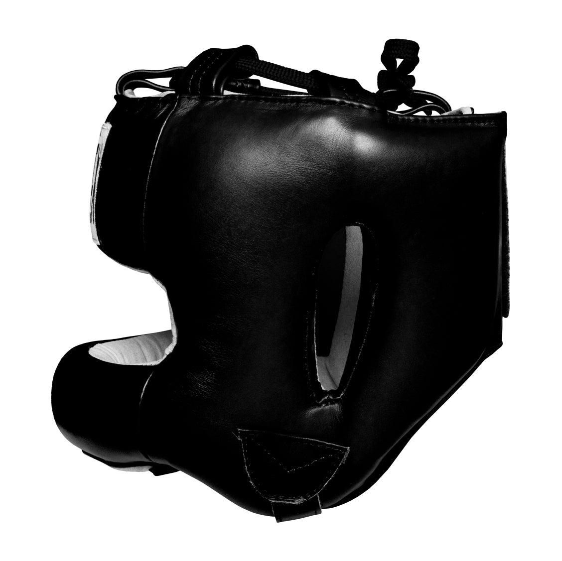 variant:Black::Pro Mex Pro Facesaver Headgear 3 side view
