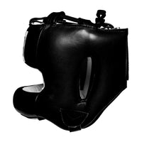 variant:Black::Pro Mex Pro Facesaver Headgear 3 side view