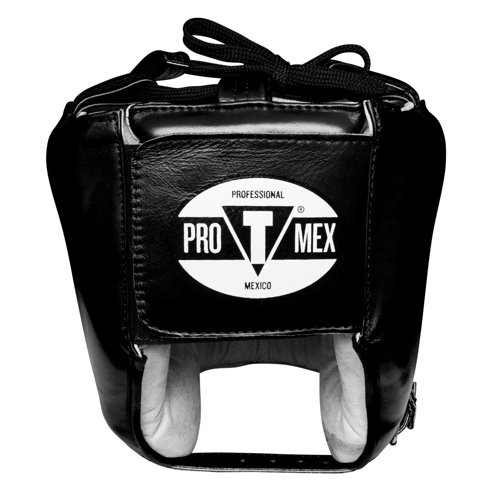 variant:Black::Pro Mex Pro Facesaver Headgear 3 back view