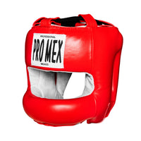 color:Red::Pro Mex Pro Facesaver Headgear 3