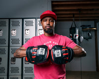 variant:lifestyle::Pro Mex Pantera Curved Punch Mitts 3.0 mitts together