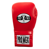 variant:Red/White::Pro Mex Professional Lace Sparring Gloves V3.0 front view