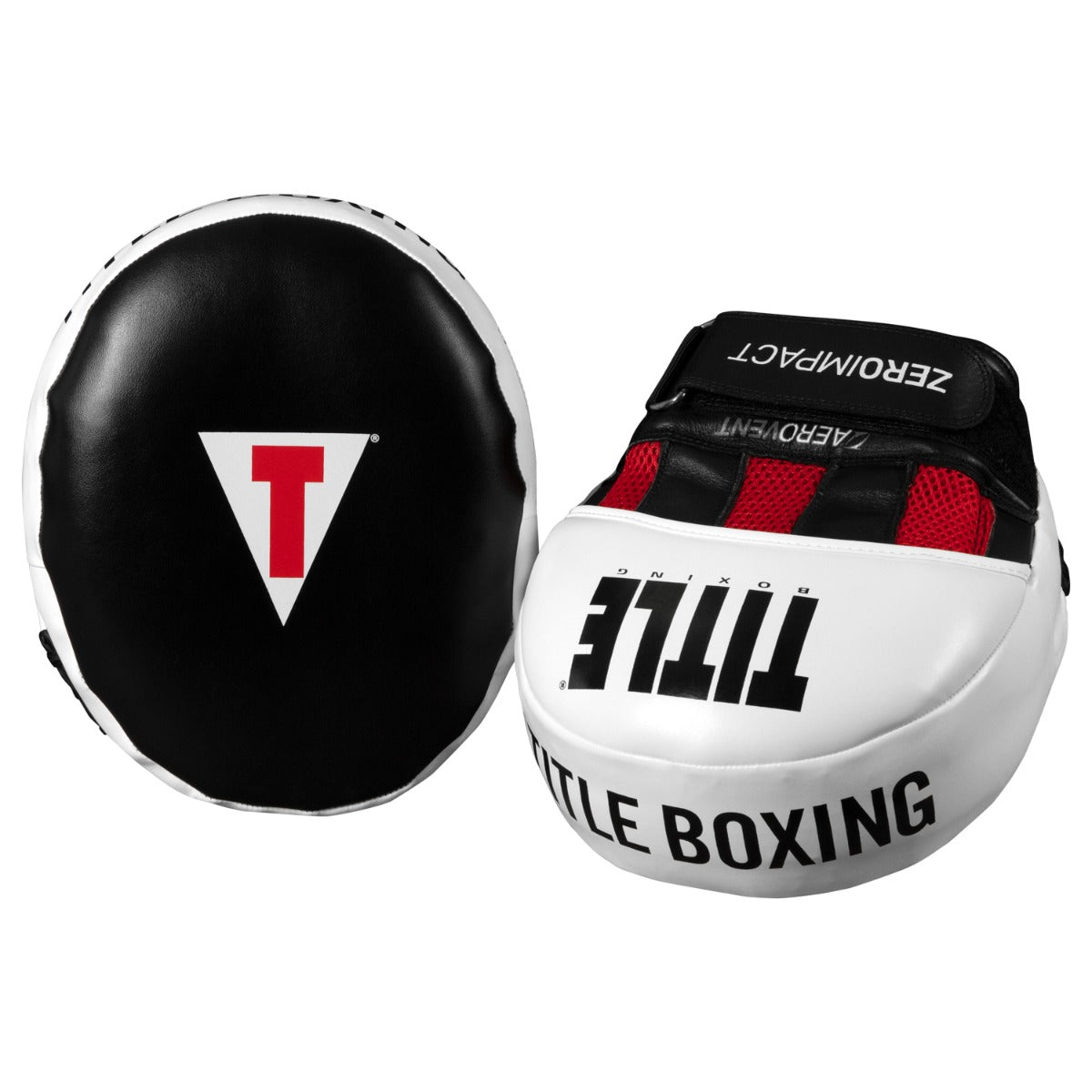variant:lifestyle::TITLE Boxing Zero-Impact "Rare Air" Punch Mitts 2.0 up and down view