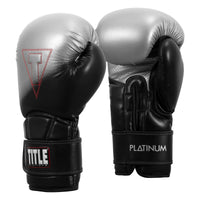 variant:lifestyle::TITLE Platinum Proclaim Boxing Training Gloves second view