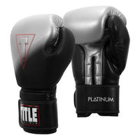 variant:lifestyle::TITLE Platinum Proclaim Power Boxing Bag Gloves second view