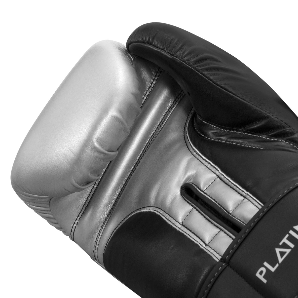 variant:lifestyle::TITLE Platinum Proclaim Power Boxing Bag Gloves fifth view