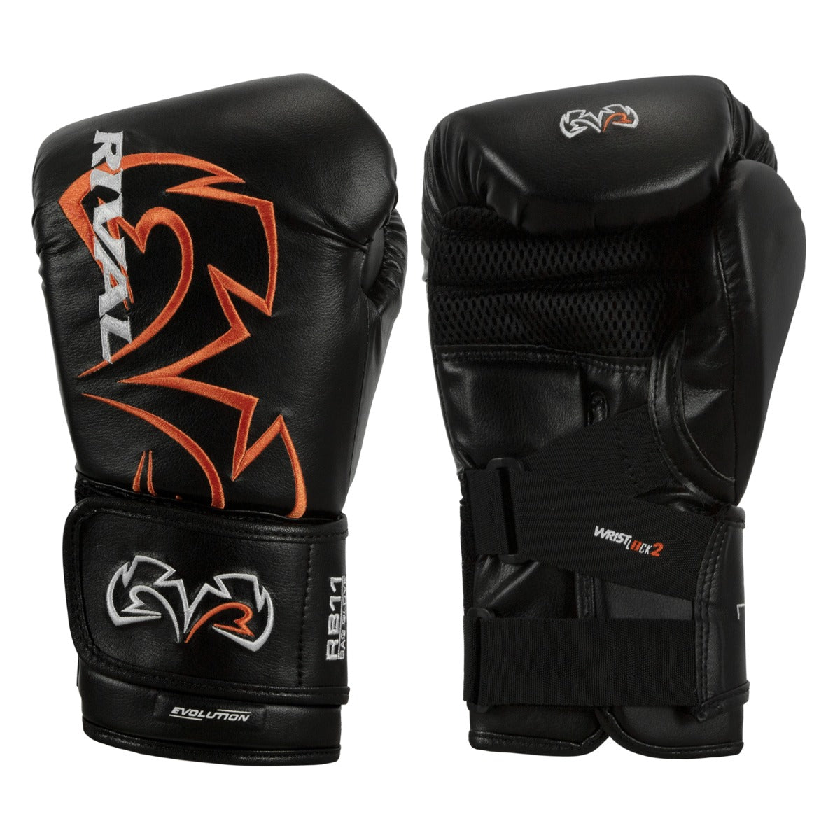 color:black::Rival Boxing Evolution Bag Gloves