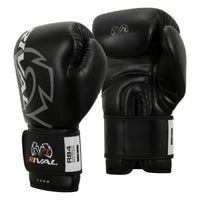 variant:black::Rival Boxing Bag Boxing Gloves side by side view