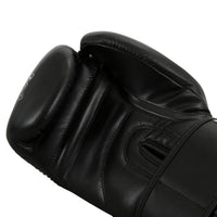 variant:black::Rival Boxing Bag Boxing Gloves palm view closeup