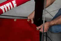 variant:Red::TITLE Boxing Heavy Duty Professional Canvas Ring Cover