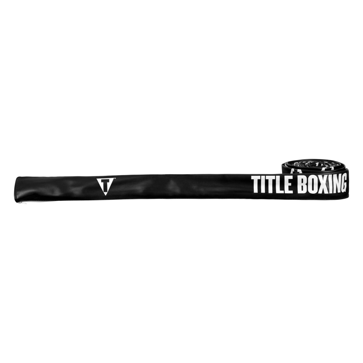 color:black::TITLE Boxing Pro Vinyl Zippered Rope Cover 4.0 main view