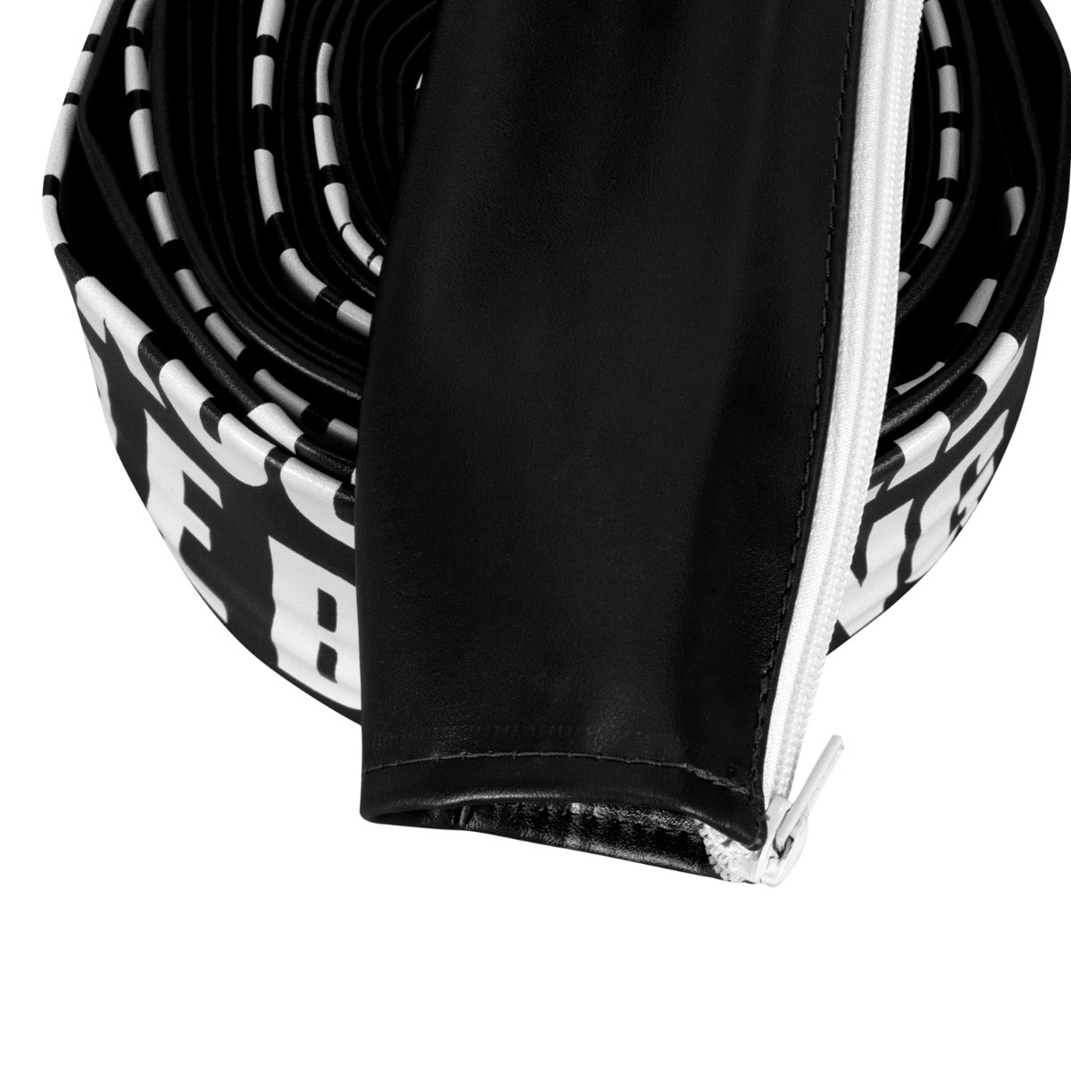 variant:black::TITLE Boxing Pro Vinyl Zippered Rope Cover 4.0 third view