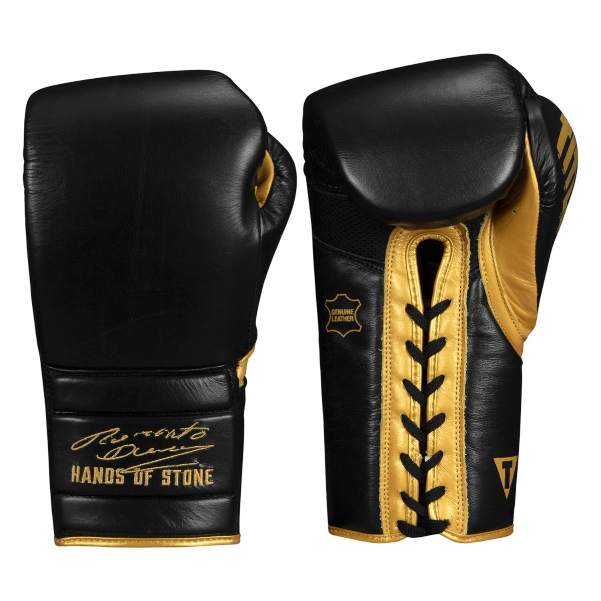 variant:lifestyle::TITLE Boxing Roberto Duran Leather Sparring Gloves main view