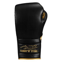 variant:lifestyle::TITLE Boxing Roberto Duran Leather Sparring Gloves third view
