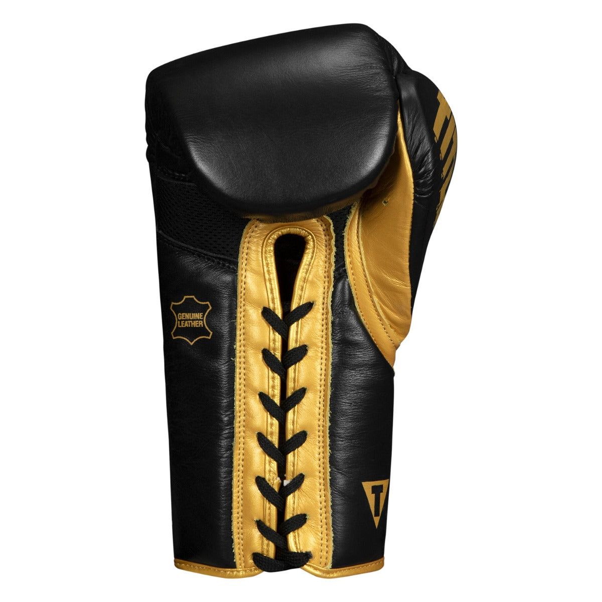 variant:lifestyle::TITLE Boxing Roberto Duran Leather Sparring Gloves fourth view