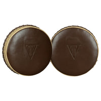 variant:lifestyle::TITLE Boxing Retro Old School Punch Mitts front view