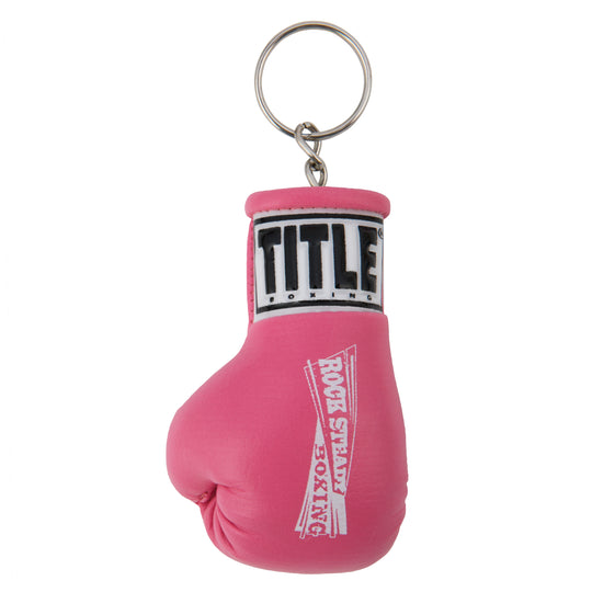 TITLE Boxing Rock Steady Glove Keyring