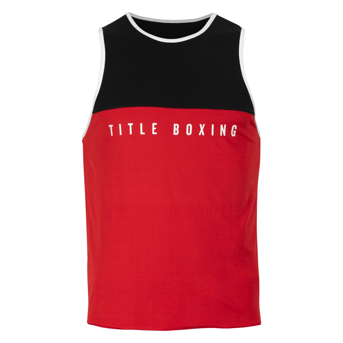 variant:lifestyle::TITLE Boxing Border Reversible Amateur Competition Set red top view 