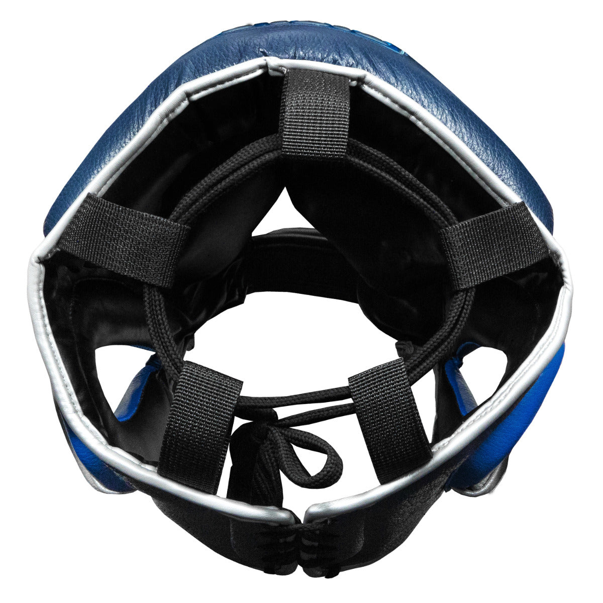 variant:lifestyle::TITLE Boxing Royalty Leather Training Headgear top view