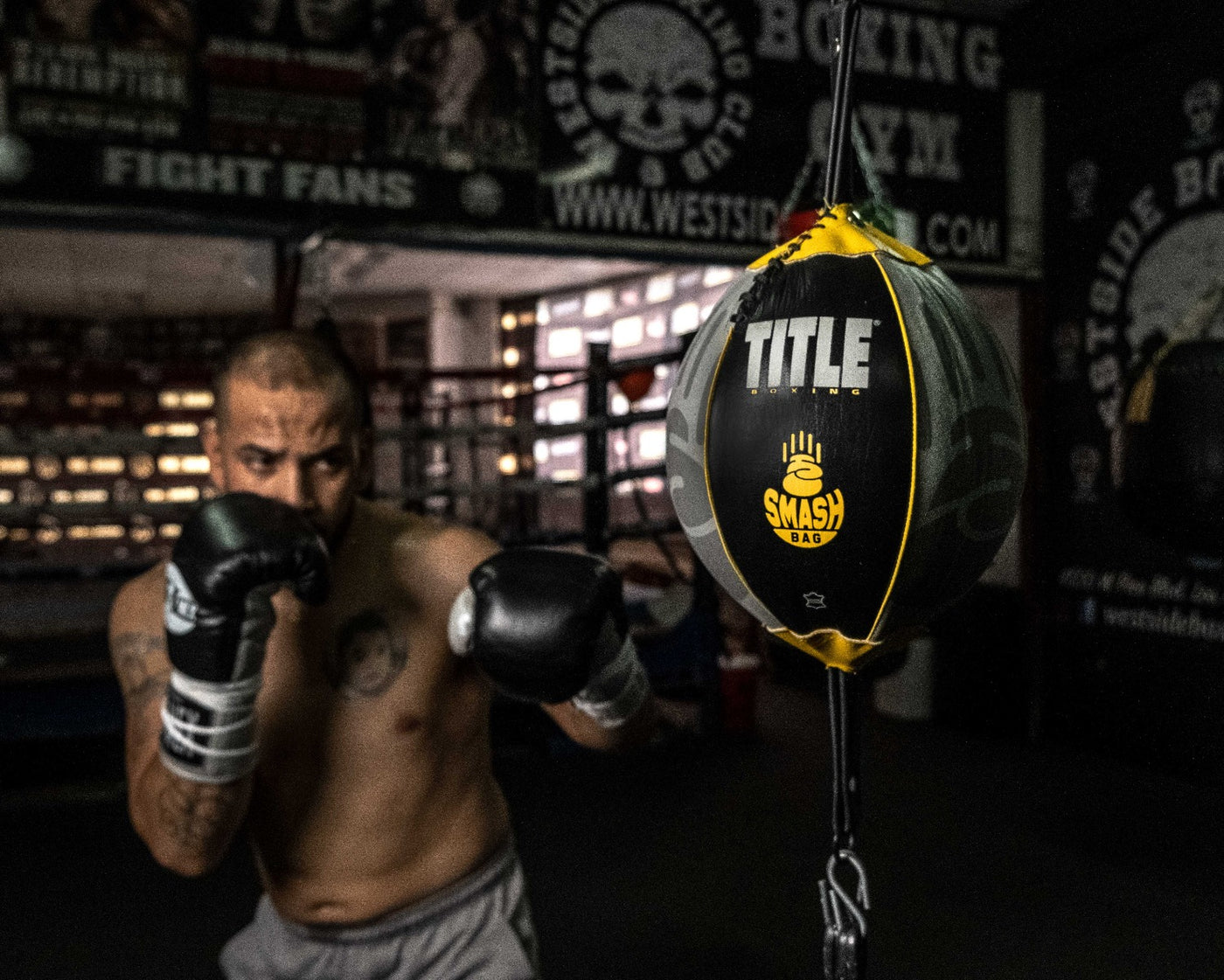 variant:lifestyle::TITLE Boxing Double End Smash Bag