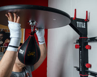 variant:lifestyle::TITLE Fold-Away Adjustable Speed Bag Platform 2.0 how to hang platform view