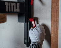 variant:lifestyle::TITLE Forged Steel Adjustable Pro Speed Bag Platform hand adjusting platform