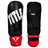 variant:lifestyle::TITLE Boxing Pro Style Shin & Instep Guards 3.0 second view