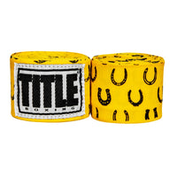 color:Horseshoe::TITLE Boxing Print Hand Wraps 180"