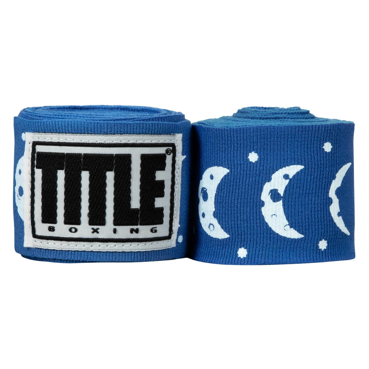 color:Blue::TITLE Boxing Print Hand Wraps 180"