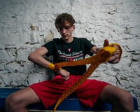 variant:Horseshoe::TITLE Boxing Print Hand Wraps 180"