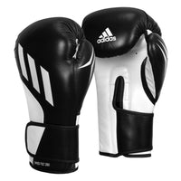 variant:Black/White::Adidas Speed Tilt 250 Boxing Training Gloves